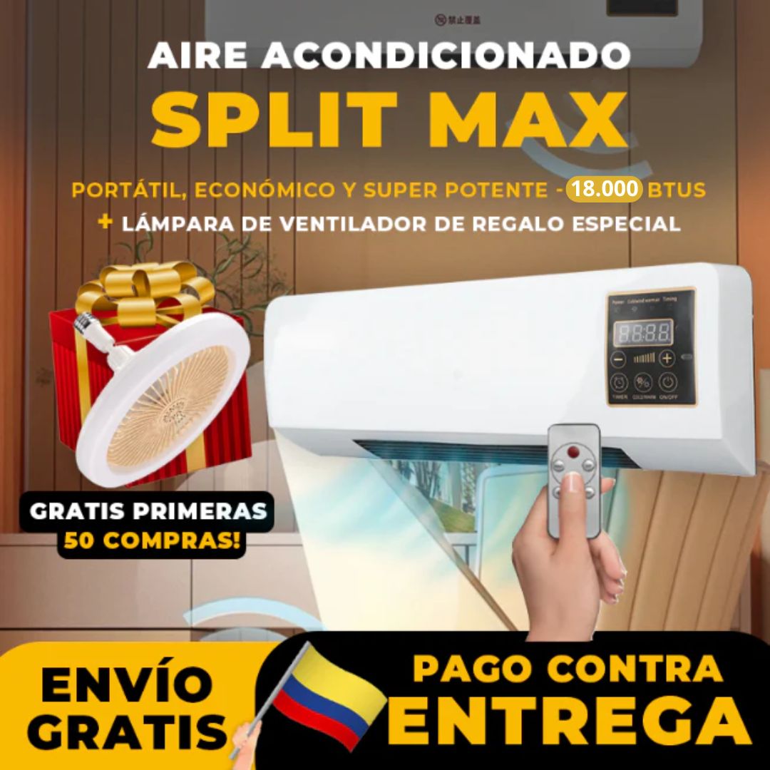 Aire Acondicionado Portátil - SplitMax [ULTRA POTENTE]